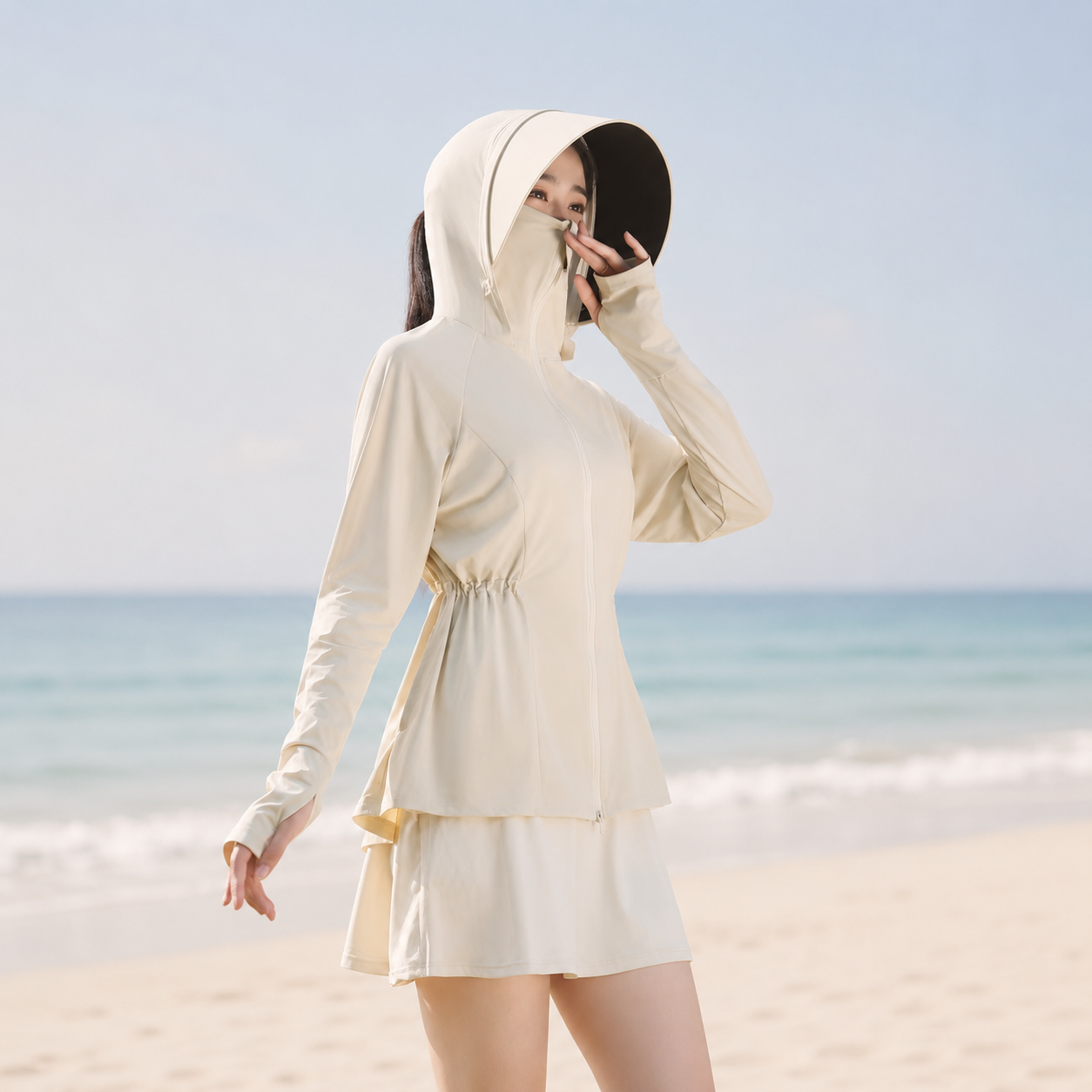 Enga™ 接触冷感UVカットパーカー｜UPF50+